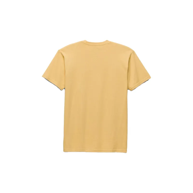 Vans Checker Fly T-Shirts Men Ochre-1