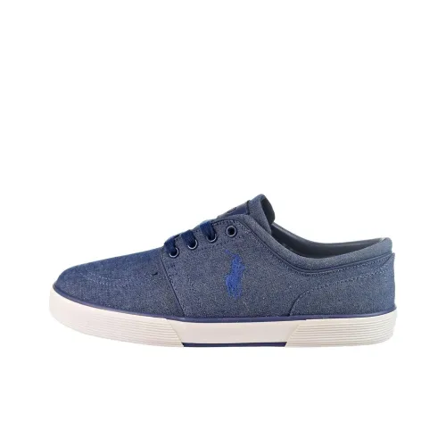 Polo Ralph Lauren Faxon Low Indigo Blue Chambray