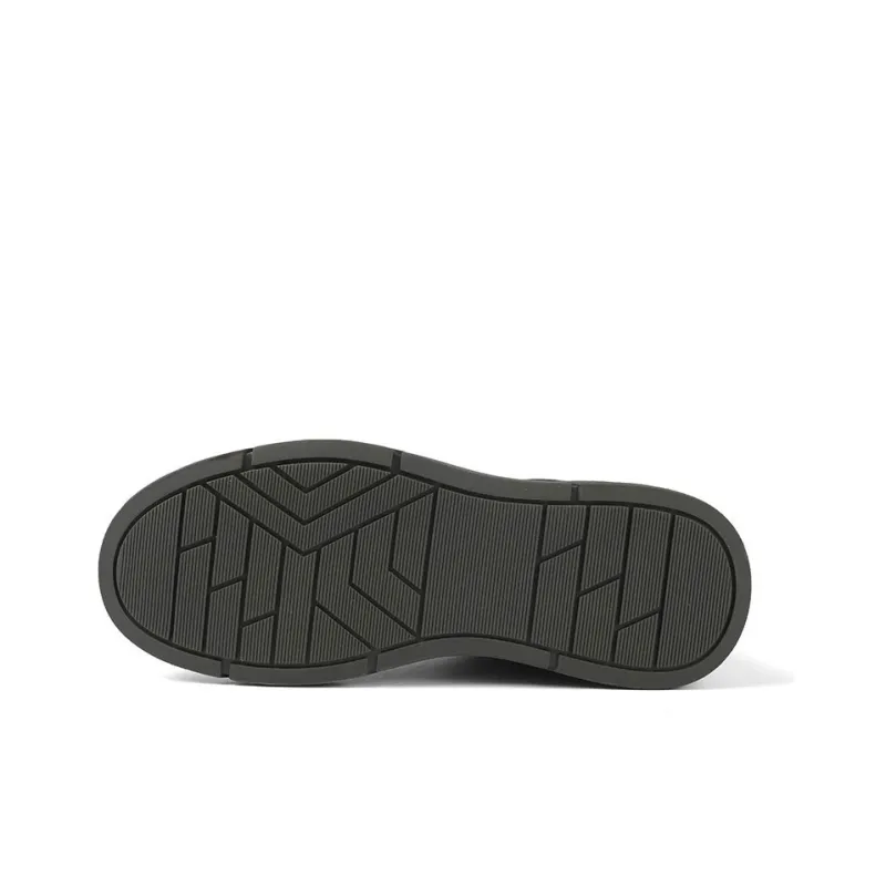 JEEP SPIRIT Slip Resistant, Abrasion Resistant, Waterproof, Lightweight Mid Top Casual Shoes Men's Climbing Gray-5