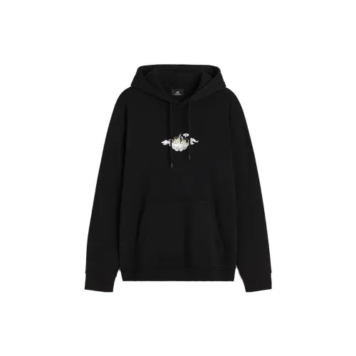 H&M Sweatshirts Men Black/Angelic