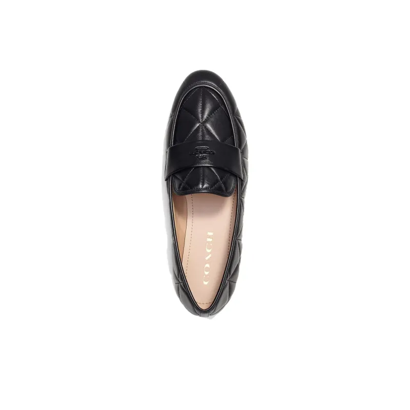 COACH Loafers Women's Black-3