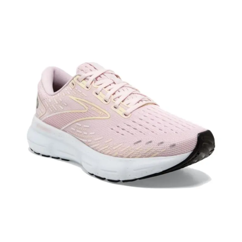 Brooks Glycerin 20 Anti Slip Wear Resistant Low Top Casual Running Shoes Women's Pink-2