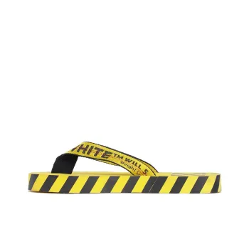 OFF WHITE Flip Flops Yellow