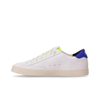 P448 Low Top Skateboard Shoes Men's White Blue