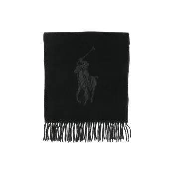 Polo Ralph Lauren Knit Scarves Women's Black