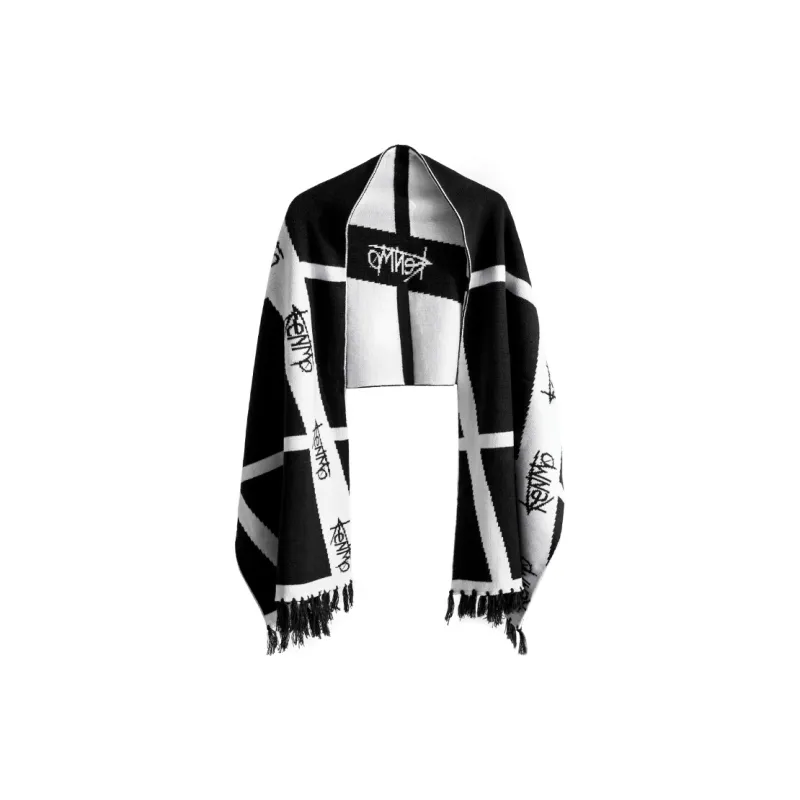KENMO Acrylic Knit Scarves Unisex-5