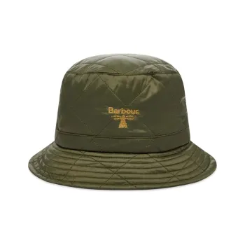 BARBOUR Bucket Hats Men's Olive Green