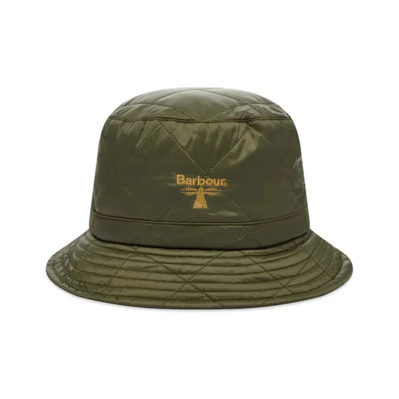 BARBOUR Bucket Hats Men's Olive Green-0