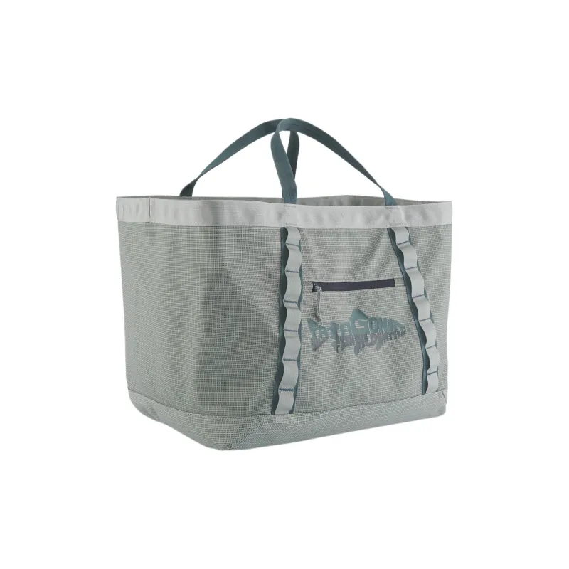 Patagonia Recycled Polyester Tote Bag, Shopping Bag, Handbag Regular Unisex Sleet Green-1