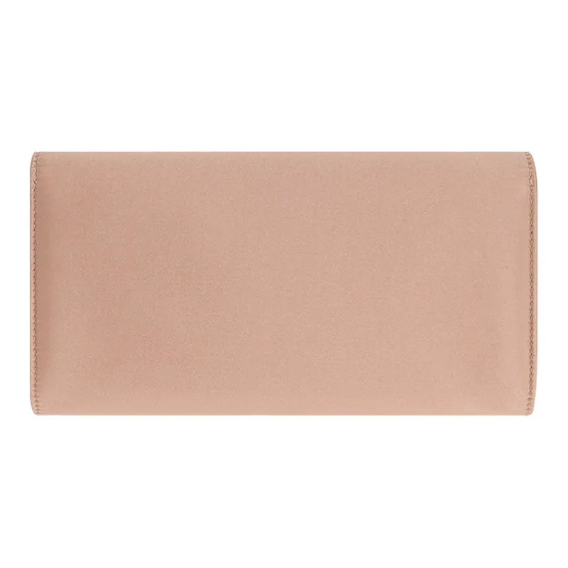 FERRAGAMO Rayon Blend With Silk Clutches Crossbody Bag Shoulder Bag Women's Light Pink-2