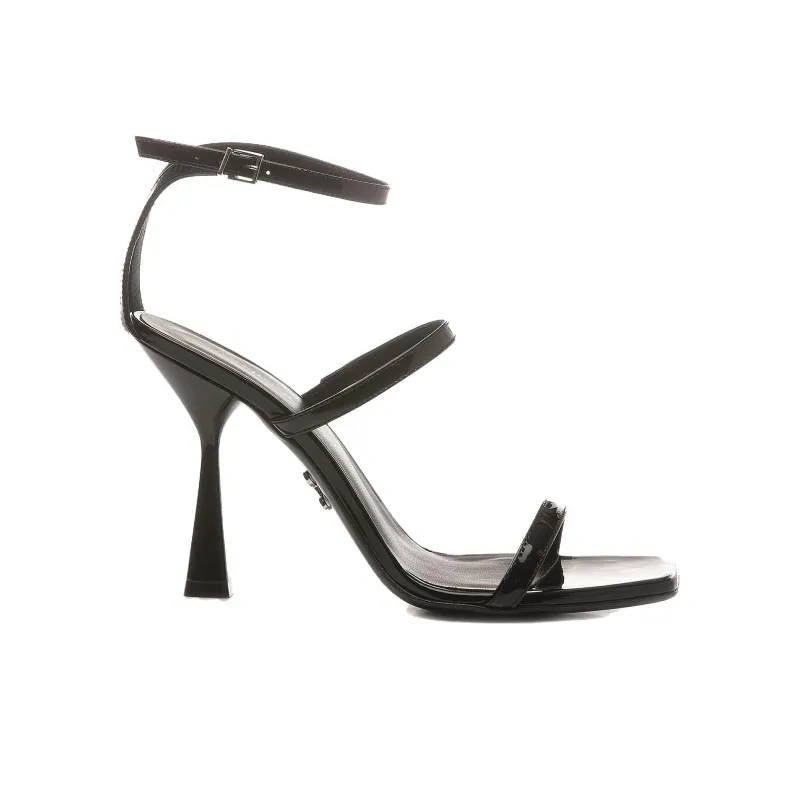 Sergio Levantesi Strap Sandals 9cm Women's Black-1