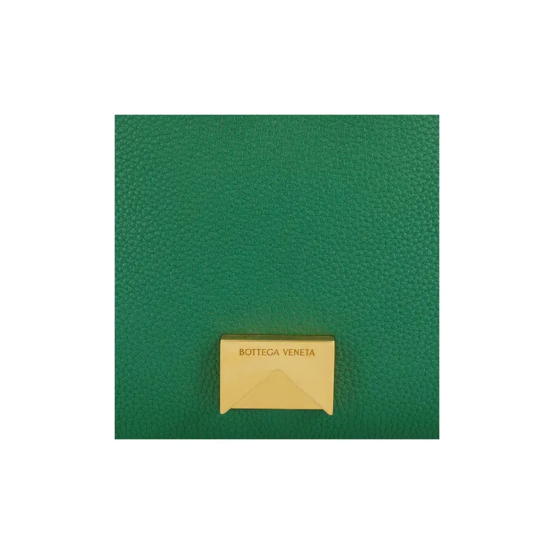 Bottega Veneta Calfskin Envelope Bag, Shoulder Bag, Crossbody Bag Women's Bright Green-9