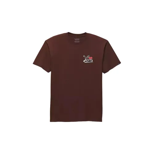 Vans HOT BOX CARS T-Shirts Men Brown