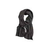 Dark Gray Solid Color Scarves