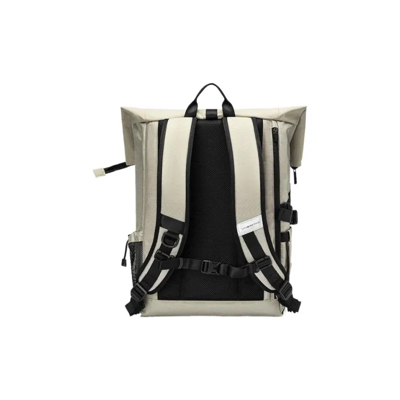 SAMSONITE Fabric Backpack Regular Men's Beige-3