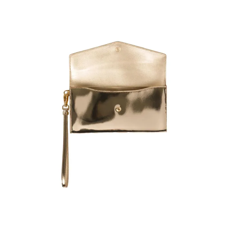 MIU MIU Bright Leather Card Holder Women's Platinum-2