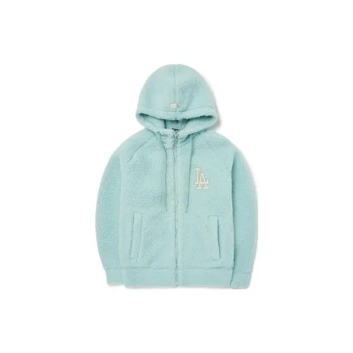 MLB Velvet Jackets Unisex Light Blue