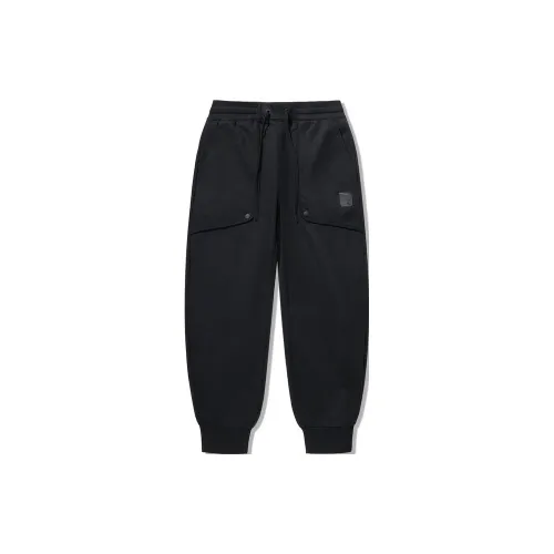 LiNing Li Ning X Jackie Chan Co-branded Kung Fu Series Knitted Sweatpants Men Black