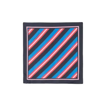 Tommy Hilfiger Striped Silk Scarf