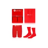 When popular do not let - long mechanical red + red socks gift box