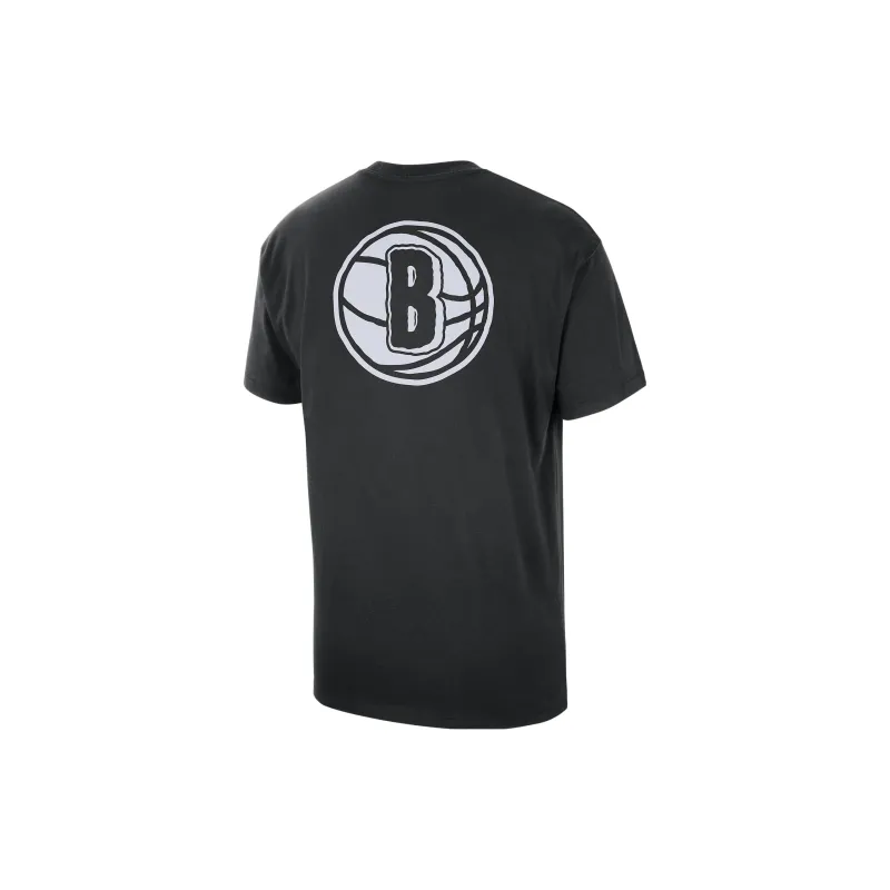 Nike NBA Brooklyn Nets 2023/24 City Edition T Shirt City Edition 2023/24 Season, Brooklyn Nets Men's Black-1