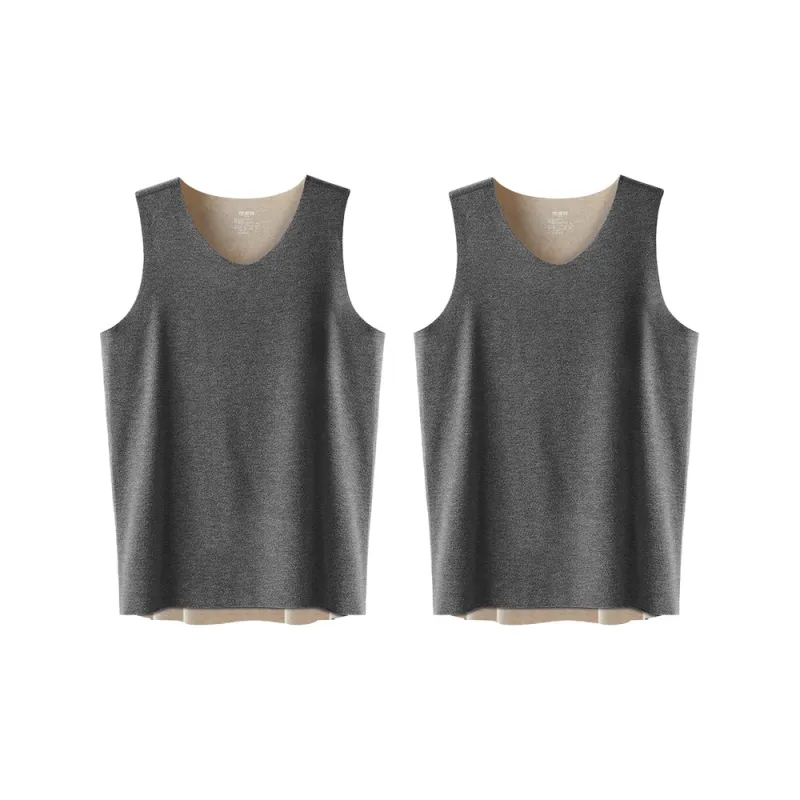 H YXIANG Thermal Tops Men's 2 Pack Combo Set-8