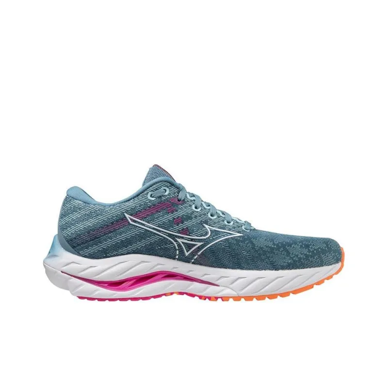 Mizuno Women's Wave Inspire 19 'Dazzling Blue'-1