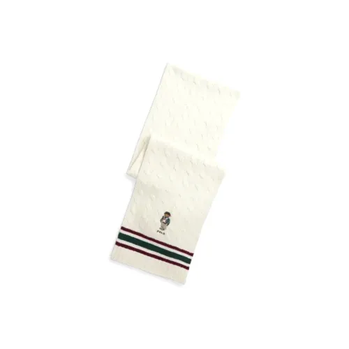 Polo Ralph Lauren Knit Scarves Unisex Beige