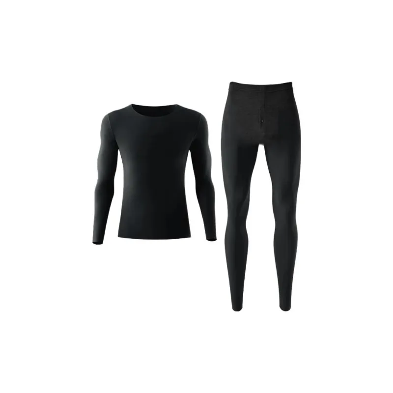 Airbum Underwear Thermal Set Men's Ink Black-0