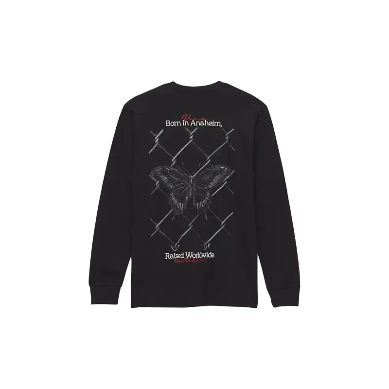 Vans M BORN BUTTERFLY T-Shirts Unisex Black-1