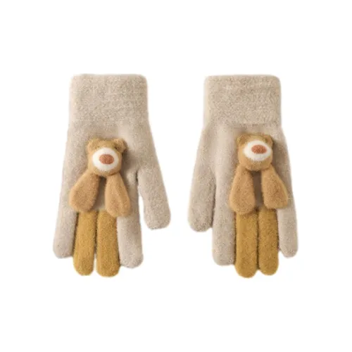 ACUC Polyester Knit Gloves Women's