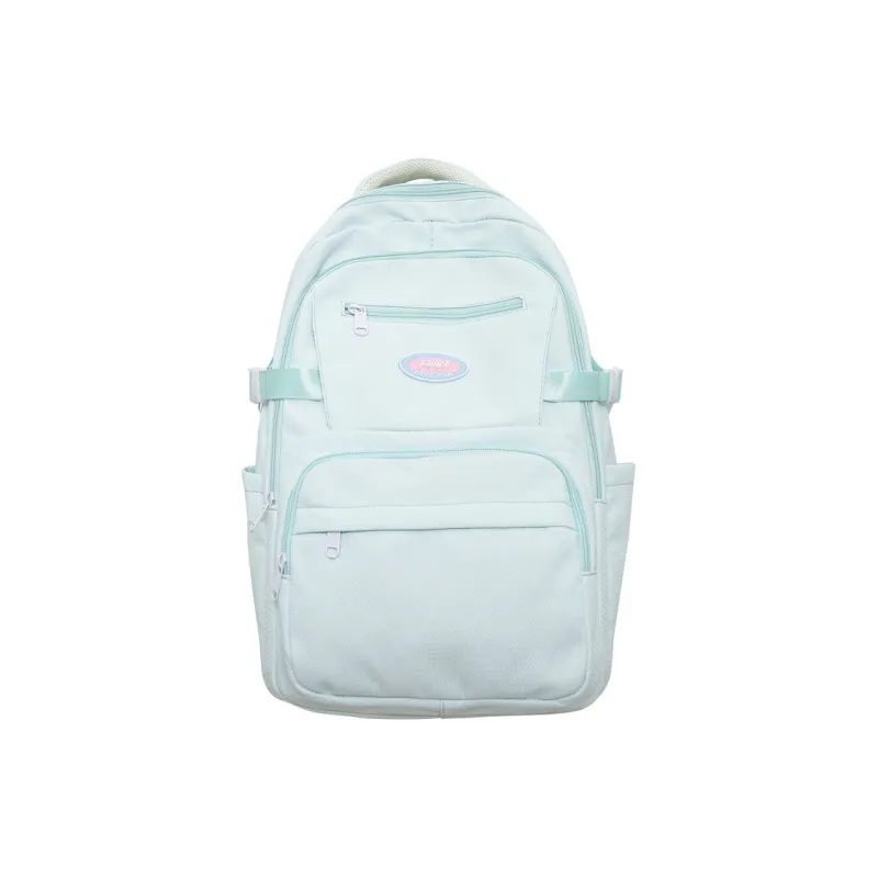 BALANG Nylon Backpack Regular Unisex Cream Yellow/Light Blue/Black/White-6
