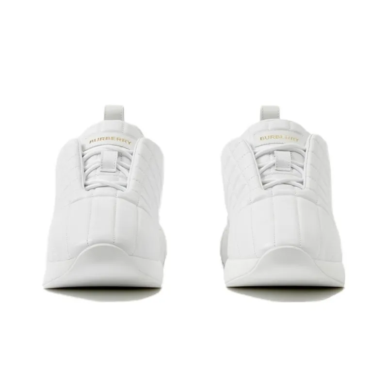 Burberry Classic Low-Top Casual Shoes Men's White-3