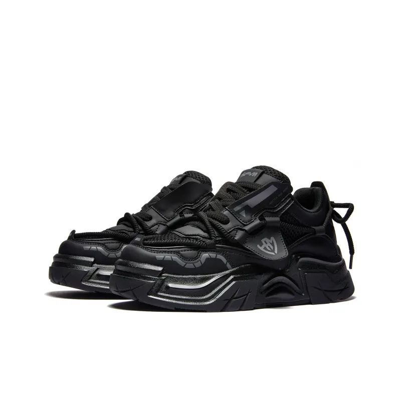 HUANG AIMIAO Height Increasing Wear-Resistant Low-Top Chunky Sneakers Unisex-3