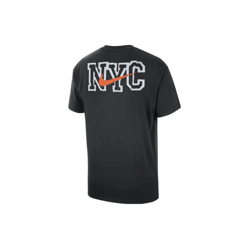 Nike NBA New York Knicks 2023/24 City Edition T-Shirt City Edition 2023/24 Season New York Knicks Men's Black-1