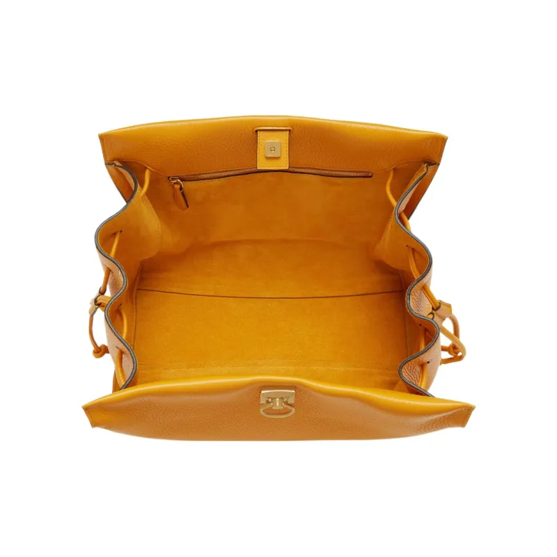 Mulberry Calfskin Shoulder Bag Crossbody Bag Handbag Regular Women's Orange-3