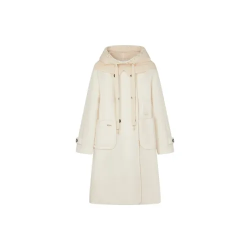 Teenie Weenie Coats Women's Ivory White