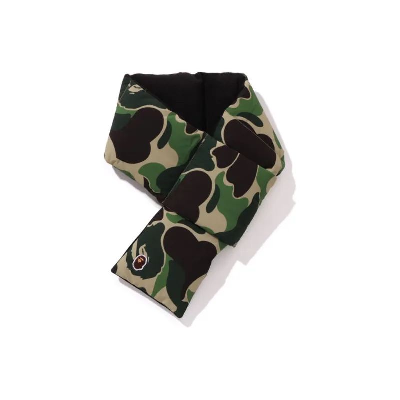 A BATHING APE Abc Camo Pocket Fleece Scarf-2