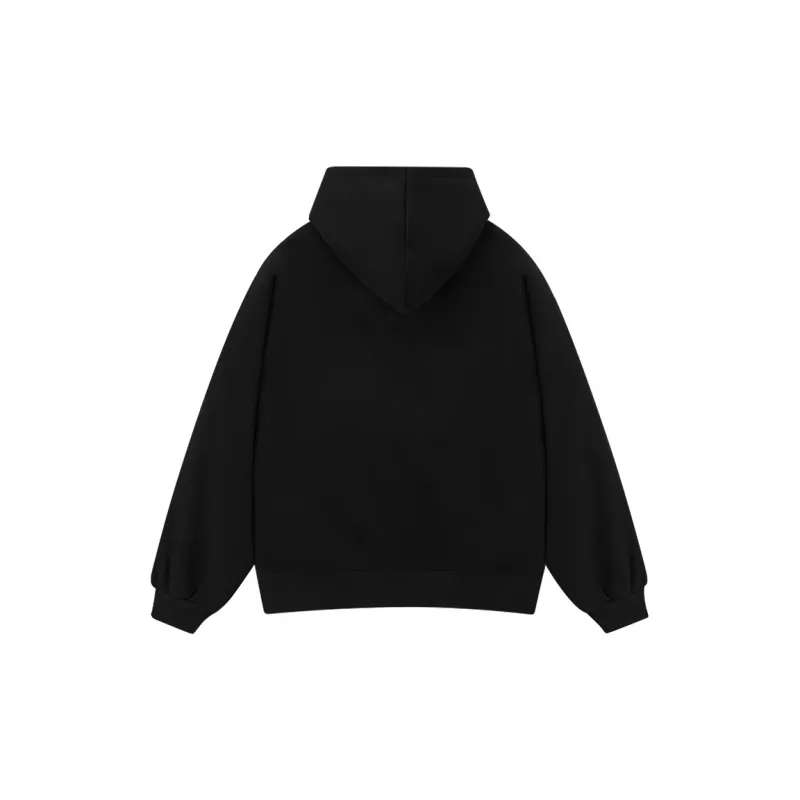 PAINWAKE Thickened And Fleece Lined Winter Casual Hoodie Unisex-4