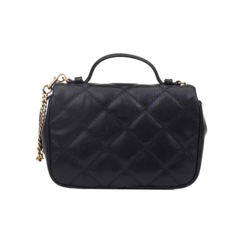 TORY BURCH TB Willa Leather Square Bag Shoulder Bag Crossbody Bag Handbag Women's Black-3