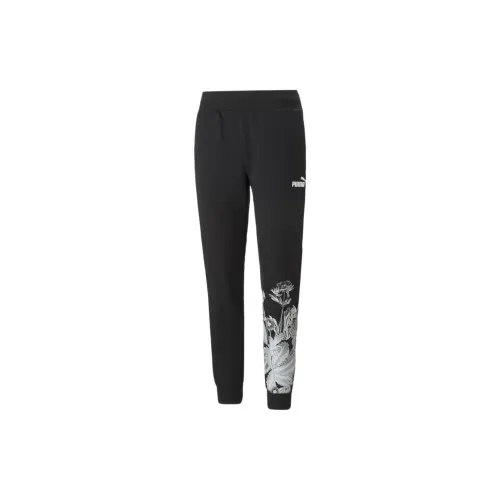 PUMA ESSENTIALS Knitted Sweatpants Women's Black