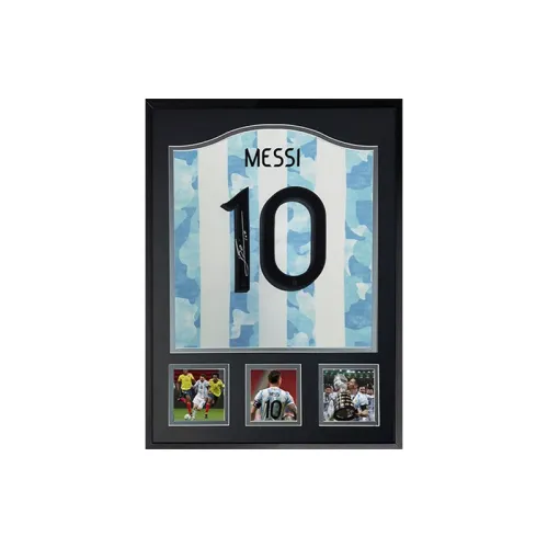 Three For AC Milan Jersey Icons Certificate, Deluxe Mounting, Outer Frame Approx. 65x85cm Unisex Icons Certificate Framed