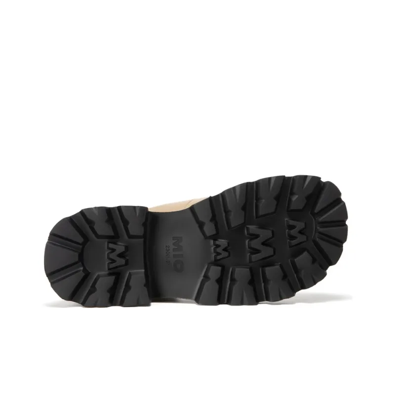 MIO Loafers Women's Black/Beige-11