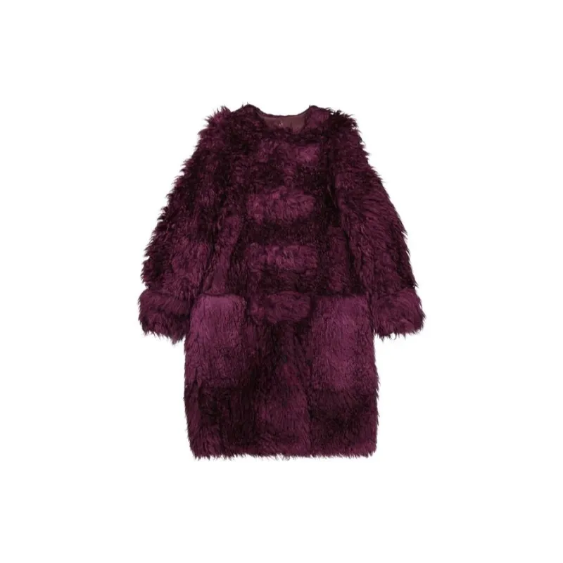 Burberry Velvet Jackets Women's Purple-1