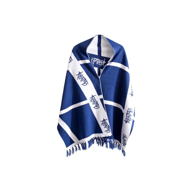 KENMO Acrylic Knit Scarves Unisex-11