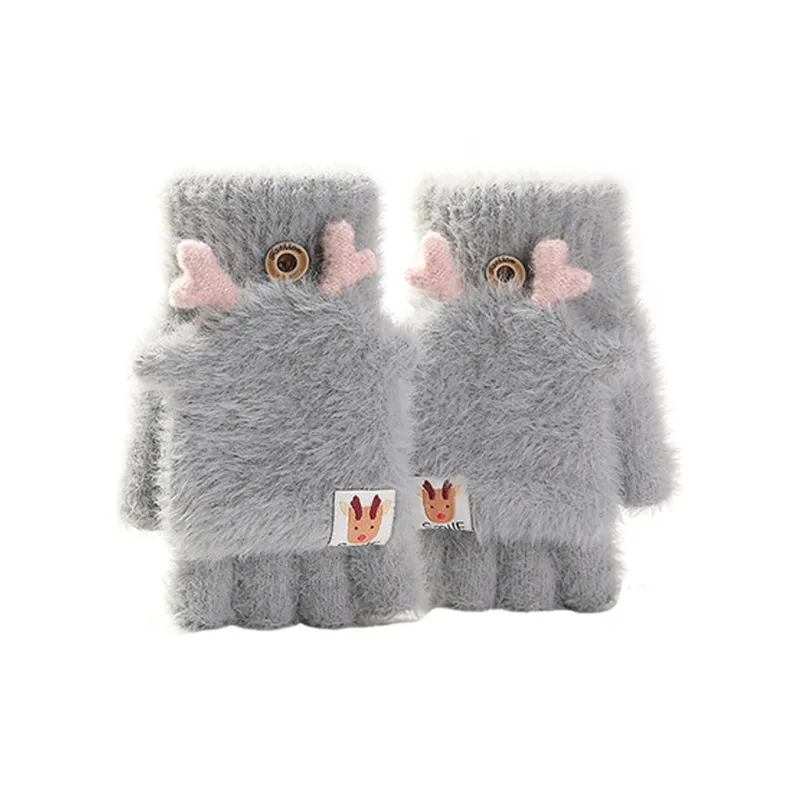 AAJF Polyester Knitted Fabric Glove Women's-0