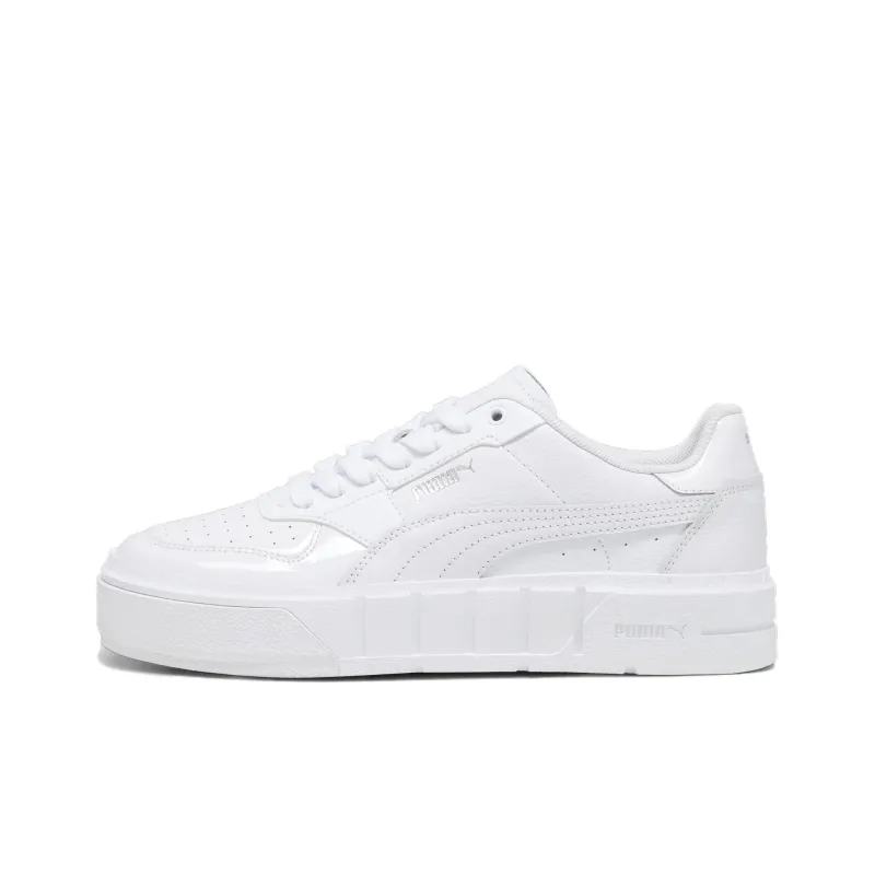 PUMA Cali Court Patent Shoes 'Triple White' Women's-0