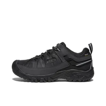 KEEN Targhee [23FW][Tagi III] Cushioning Wear-Resistant Low-Top Outdoor Shoes Men's Black