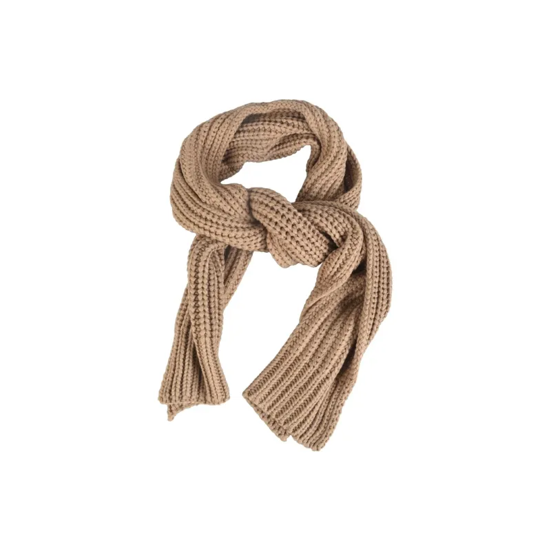 BARBOUR Pompom Detailed Scarf Beanie Set-1