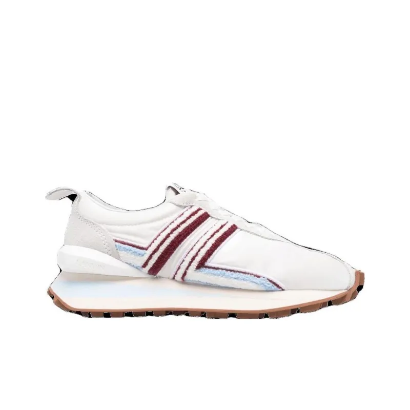 Lanvin Bumpr Sneaker Ecru Blue Women's-1